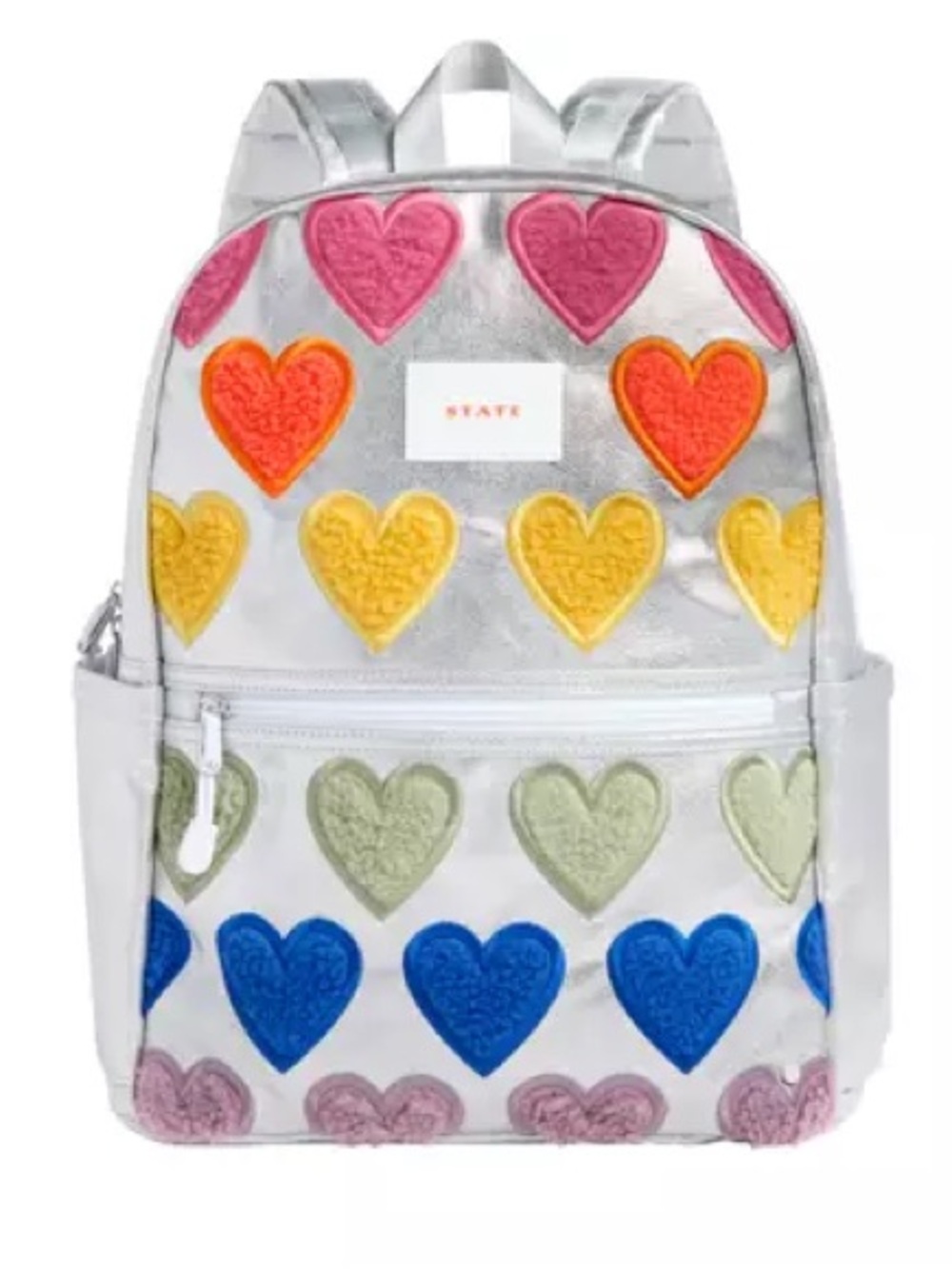 STATE Bags Kane Metallic Heart Backpack